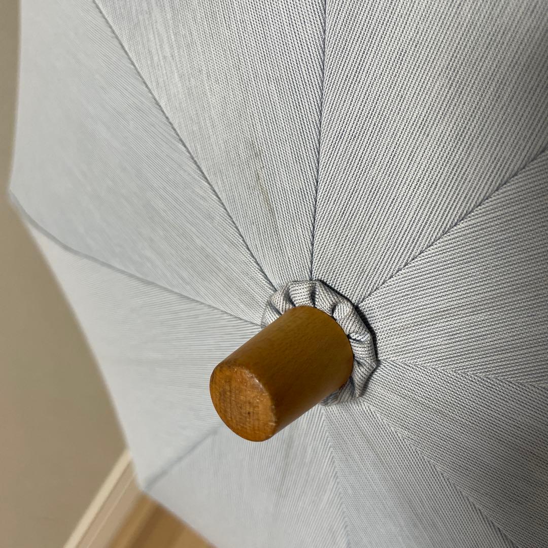 サンバリア100 折りたたみ日傘 ２段折 フロストブルー