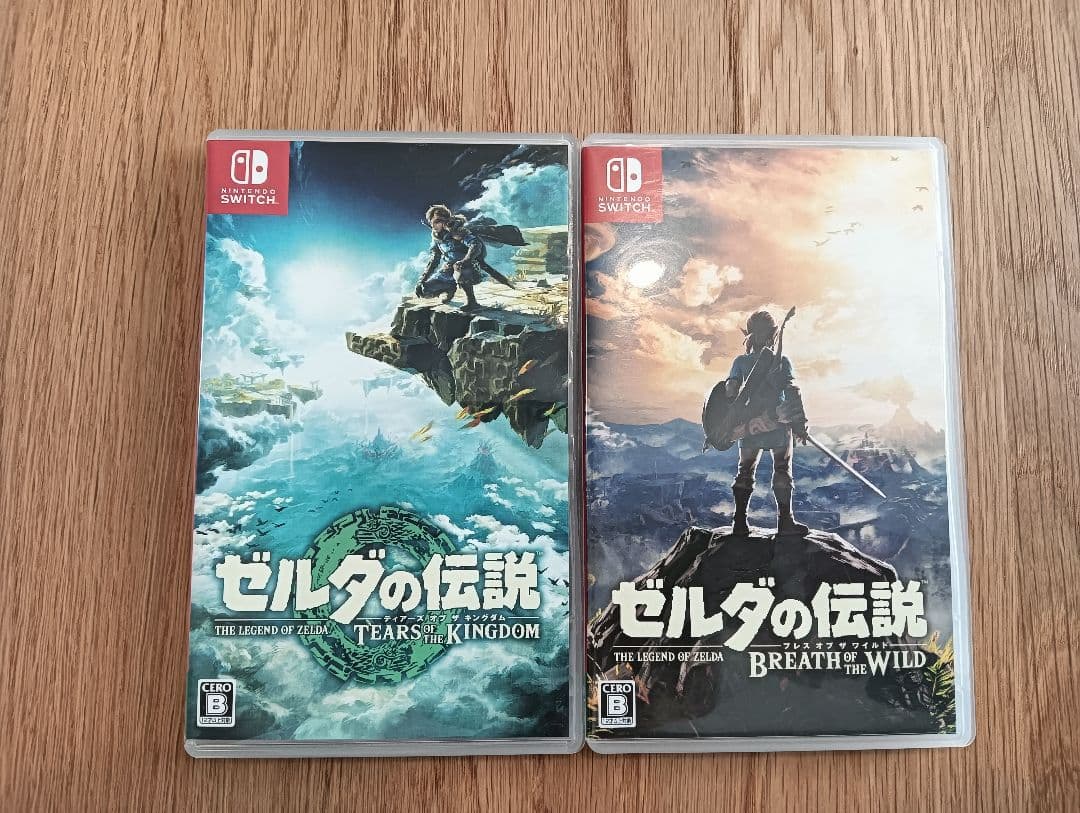 ゼルダの伝説 ブレスオブザワイルド　ティアーズ オブ ザ キングダム　セット