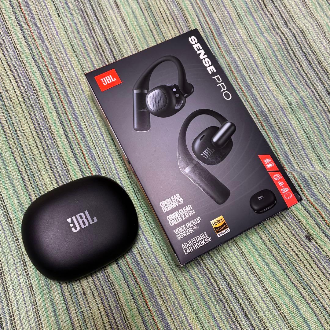 追加ケースJBL SENSE PRO ワイヤレスイヤホン ブラック