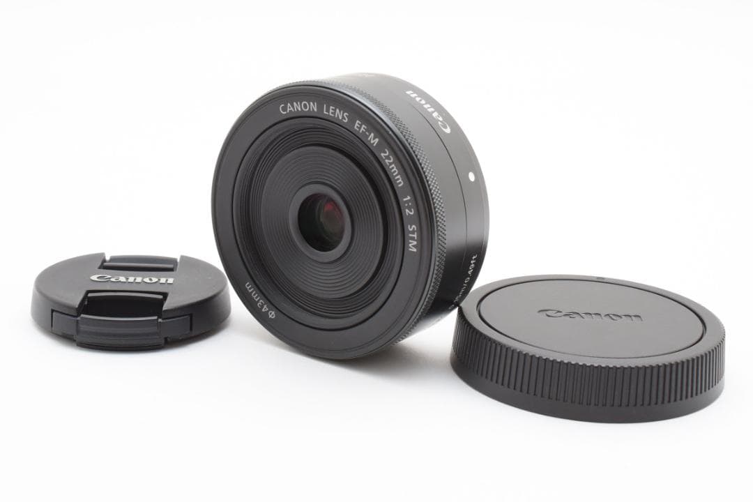 超美品 CANON キャノン EF-M 22mm F2 STM M691