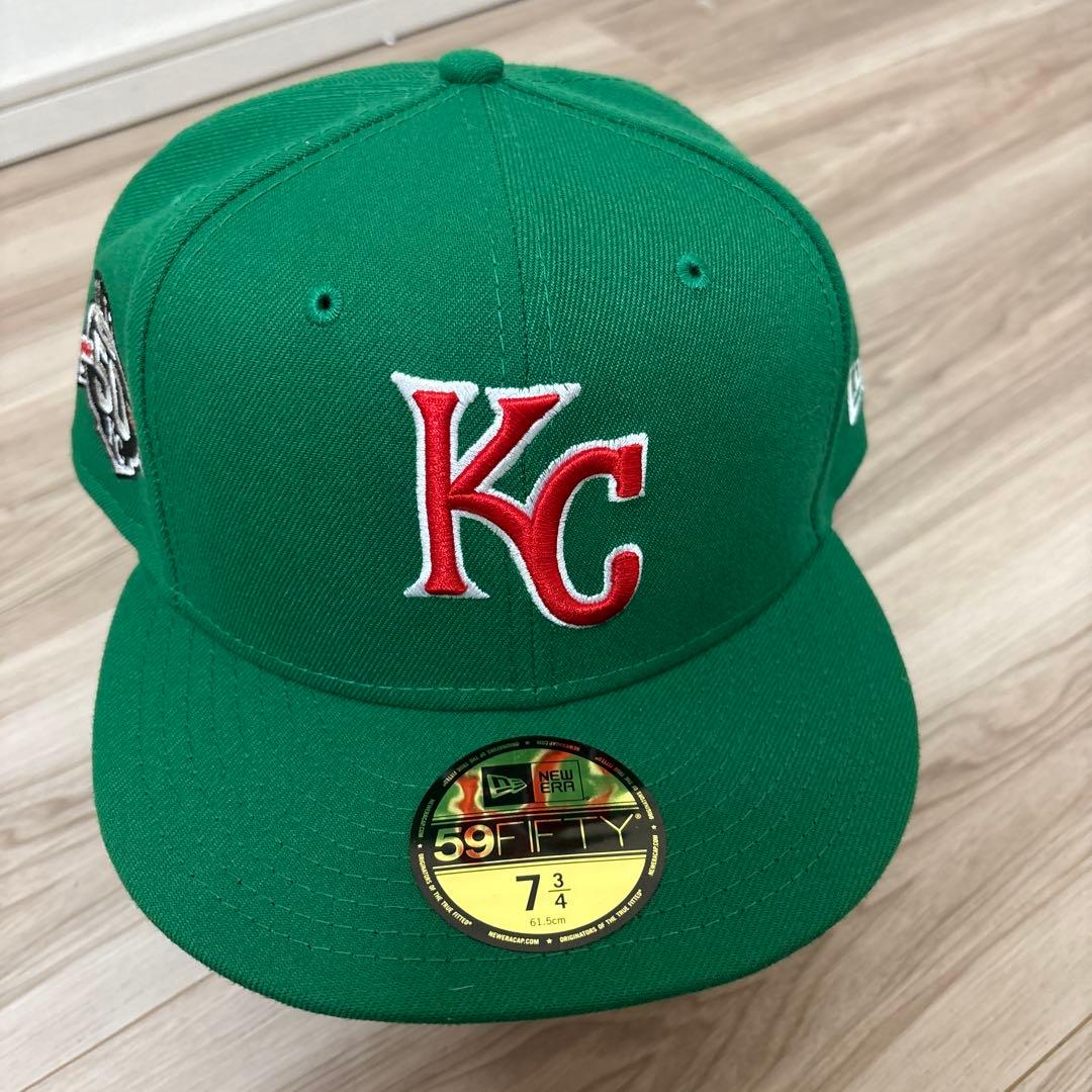 KC 50周年記念 グリーンベースボールキャップ 7 3/4