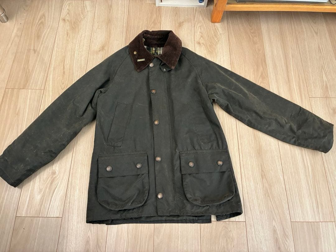 バブアー BEDALE オイルドジャケット(167cm着画有り)