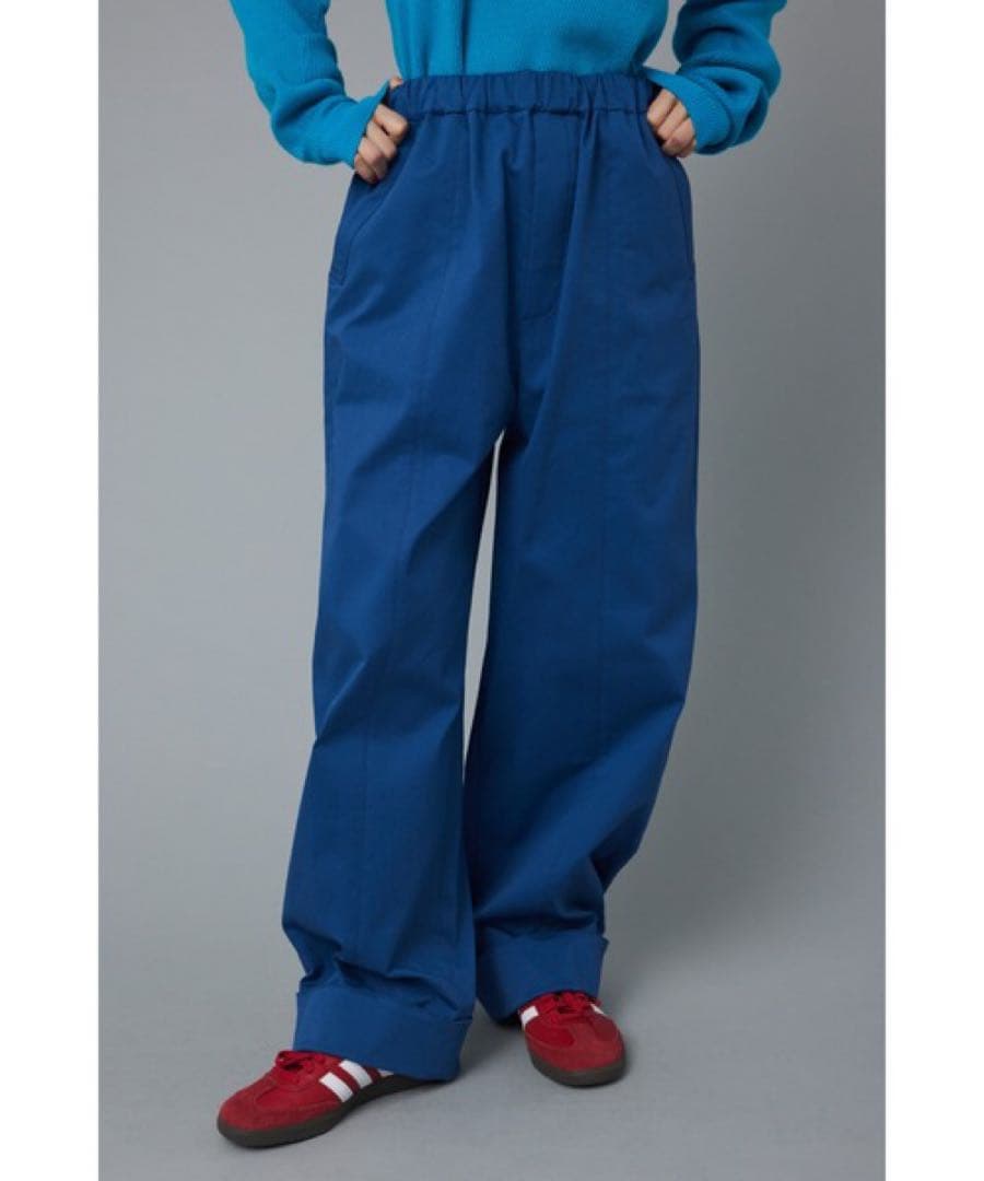 【美品】HeRIN.CYE へリンドットサイ コクーンカフパンツ