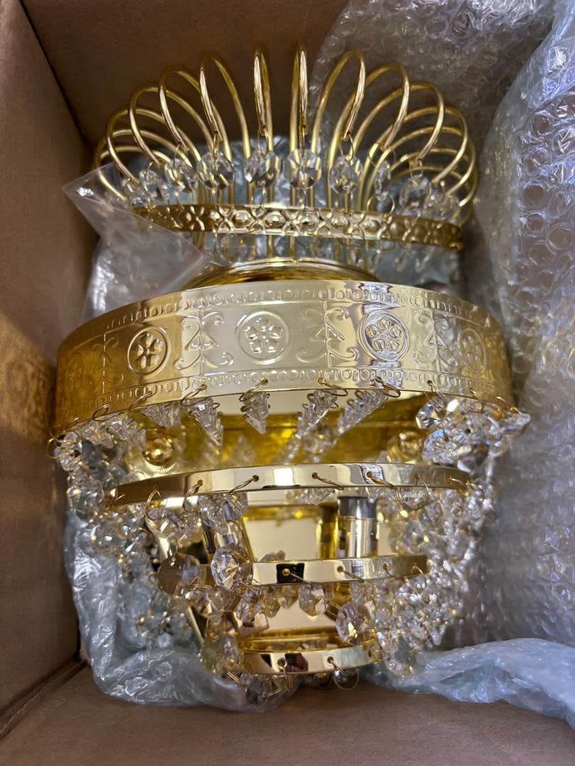 最終‼️大型トラック壁掛けシャンデリア２個セットデコトラレトロ