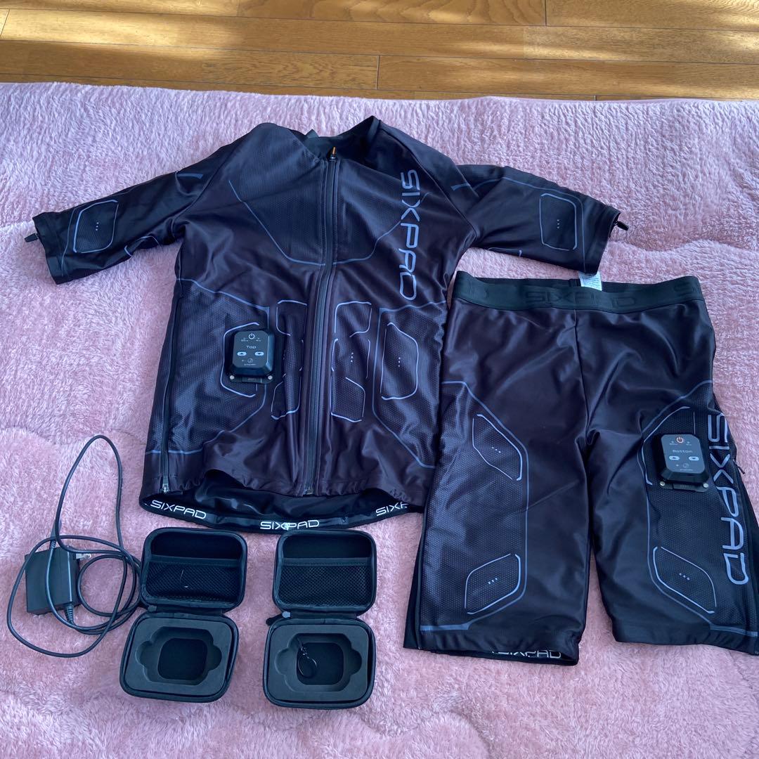 シックスパッド パワースーツ メンズLサイズ 上下セット　正規品