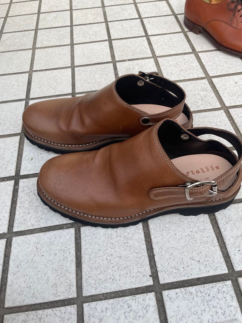 定価9万極美品⭐︎Portaille ポルタユ レザー2way サボ 41.5