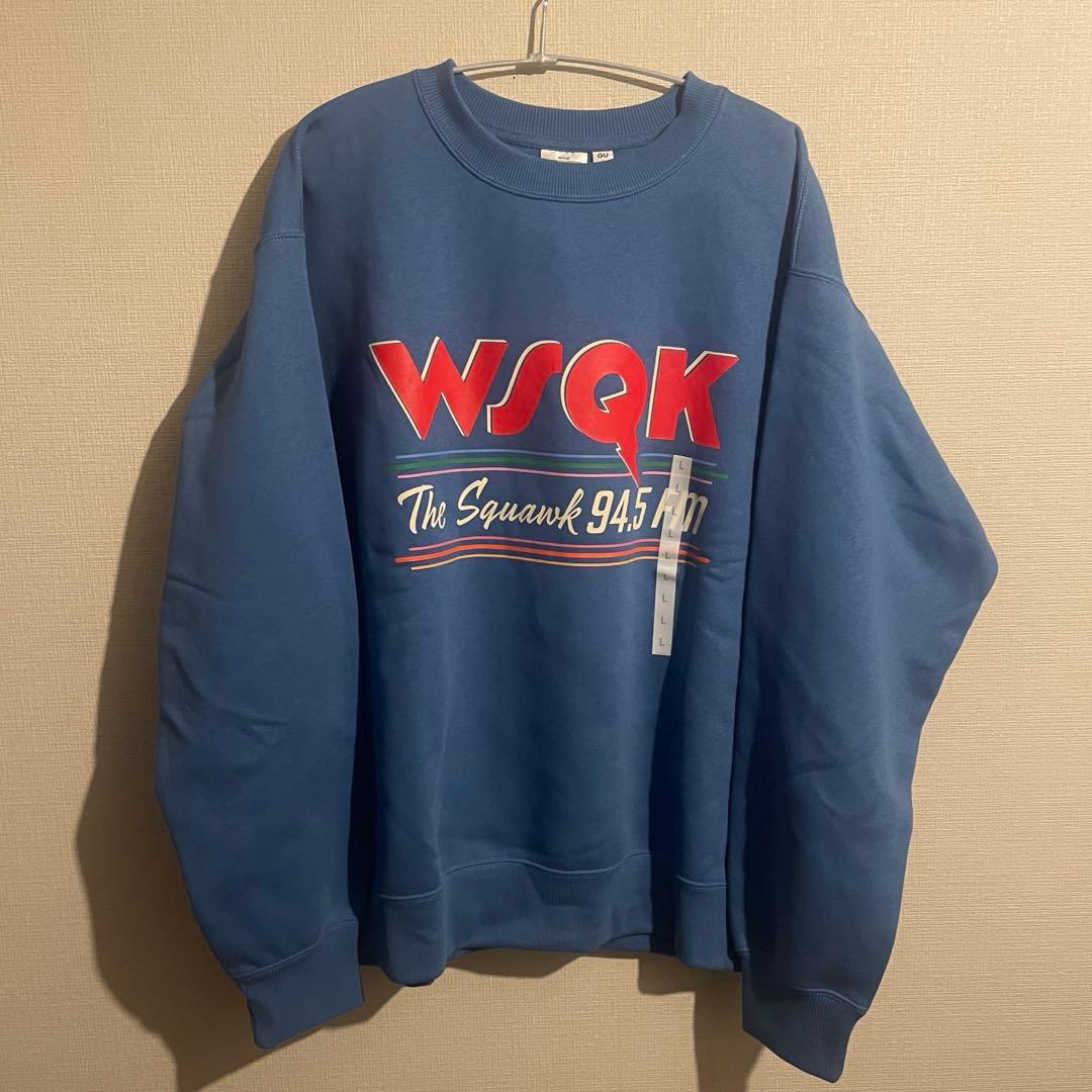 《新品》GU ストレンジャーシングス WSQK スウェット Lサイズ