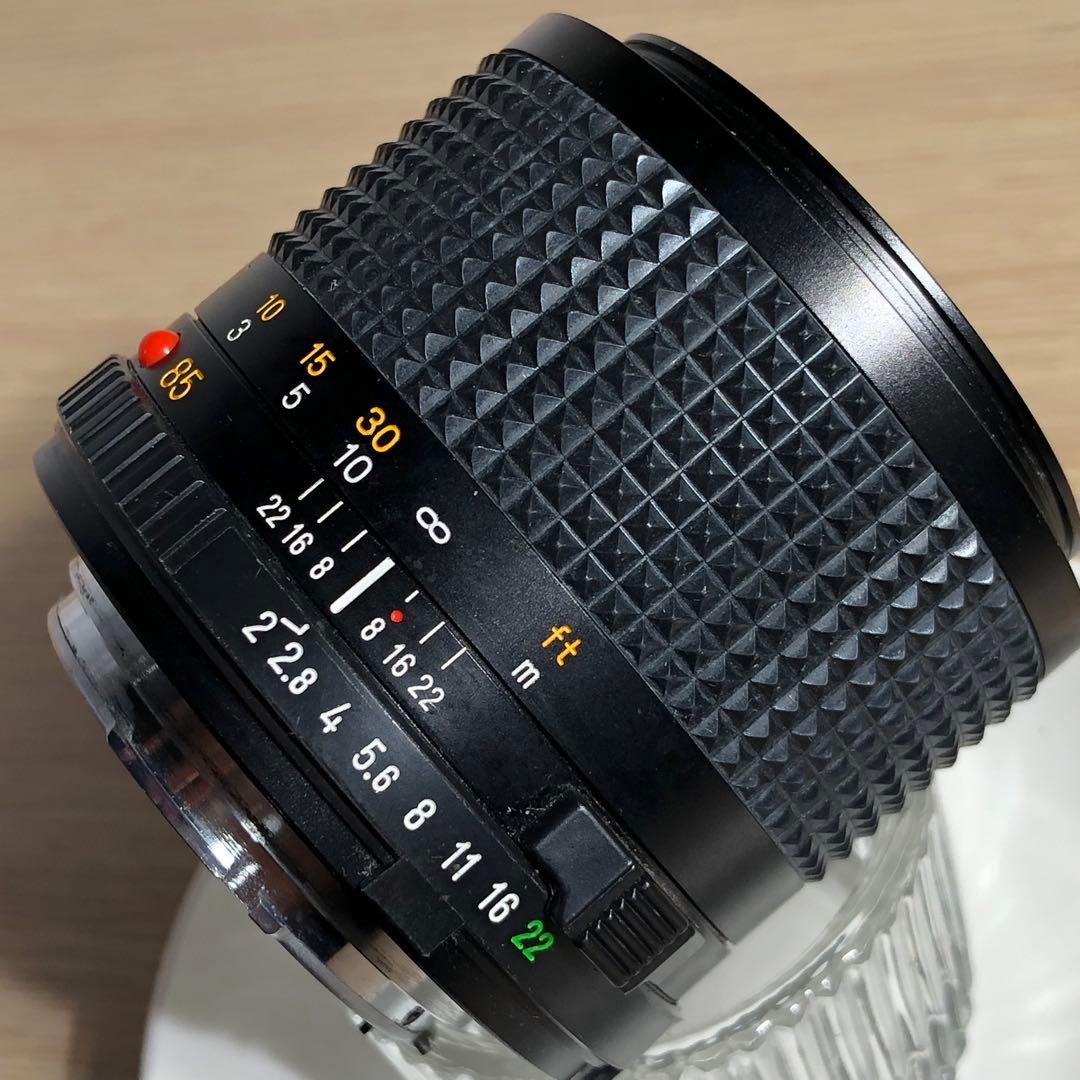 レンズ(単焦点) MINOLTA MD 85mm f2