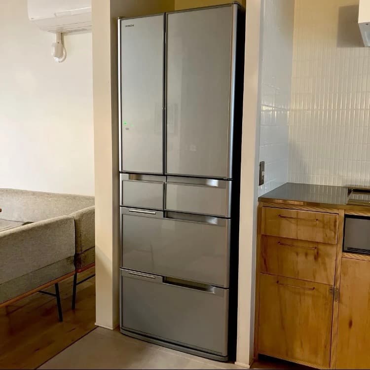 日立 R-G4800D 冷凍冷蔵庫 2014年製 シルバー 475L