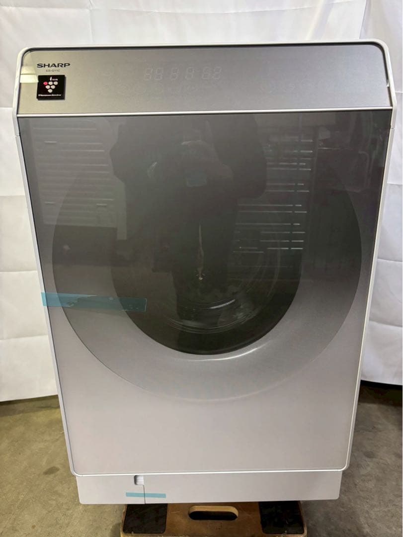 【展示品】SHARP洗濯機 ES-G11C-SR洗濯11kg 乾燥6kg