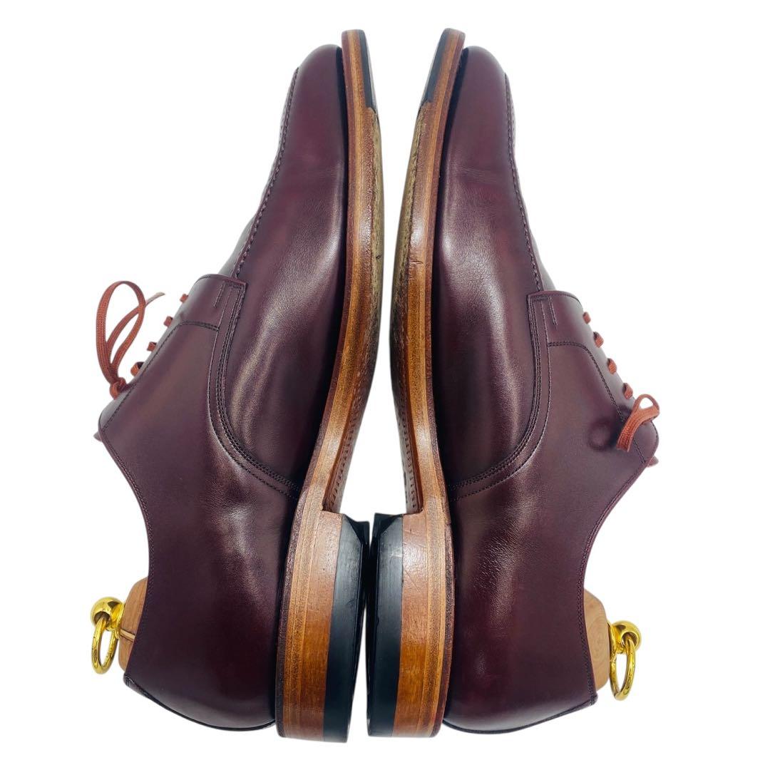 【美品】SCOTCH GRAIN スコッチグレイン Uチップ ダービーシューズ