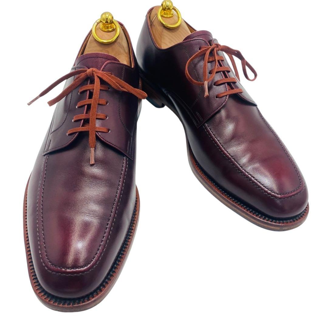 【美品】SCOTCH GRAIN スコッチグレイン Uチップ ダービーシューズ