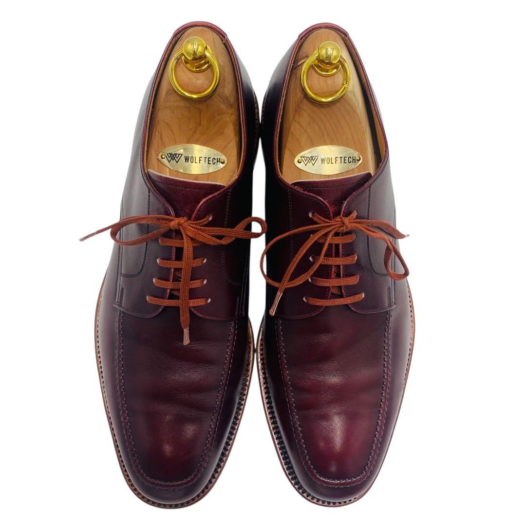 【美品】SCOTCH GRAIN スコッチグレイン Uチップ ダービーシューズ