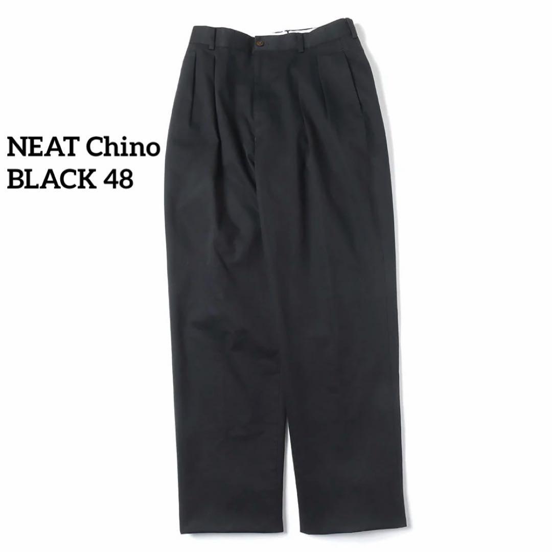 NEAT Chino ニート チノパン ブラック 48 BLACK