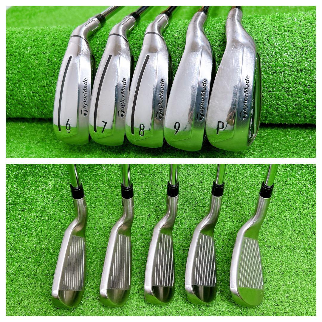 テーラーメイド ステルスHD アイアンセット5本 S 初心者 スチールシャフト