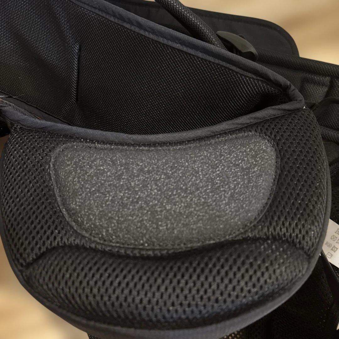 POLBAN ADVANCE ヒップシート ブラック　シングルショルダー付き