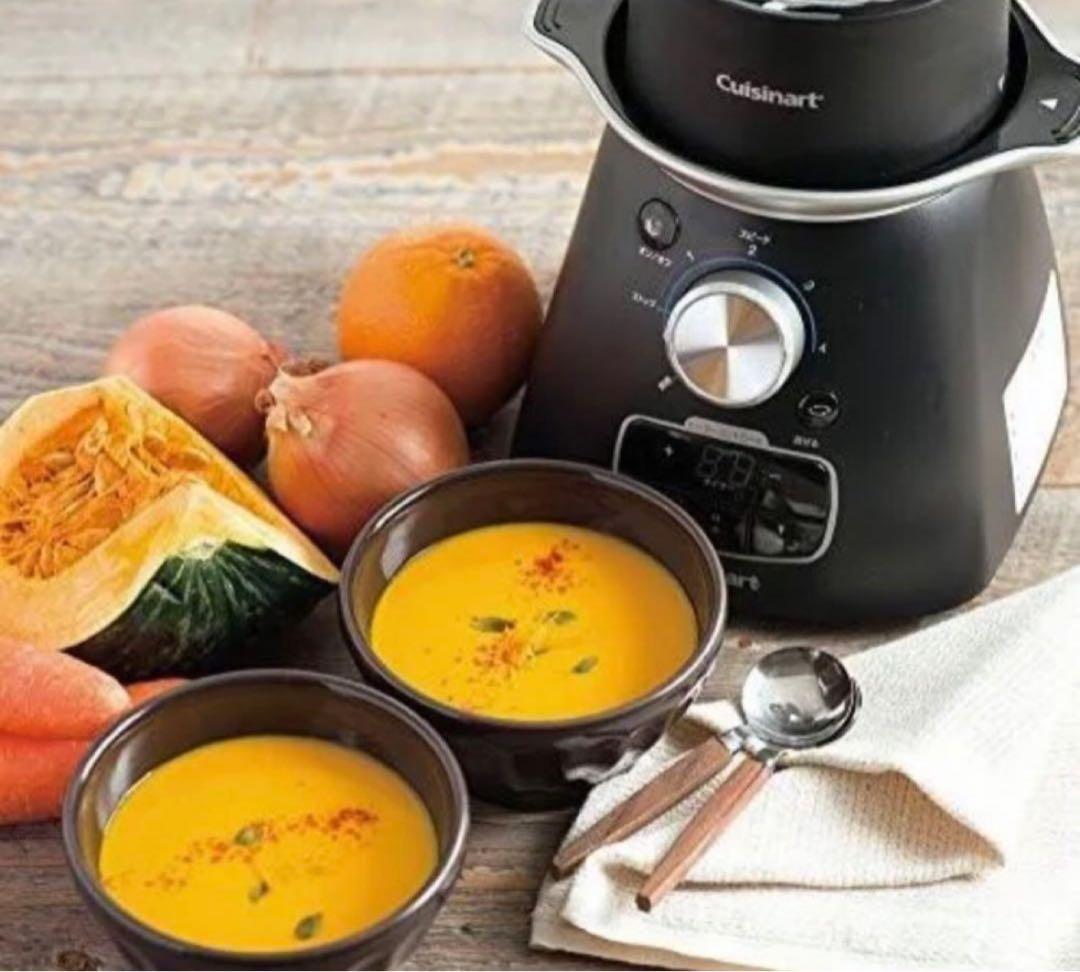【美品】Cuisinart クイジナ－ト 海外高級ミキサー 炒め煮る混ぜ砕く4役