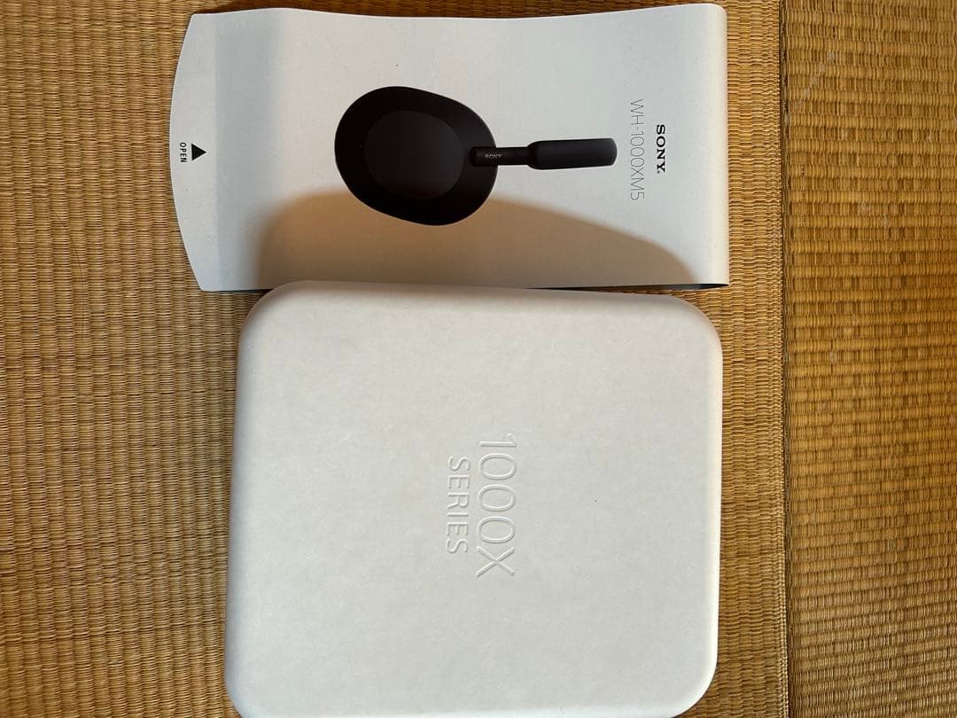 SONY 1000X ワイヤレスヘッドホン ブラックWH -1000X M5