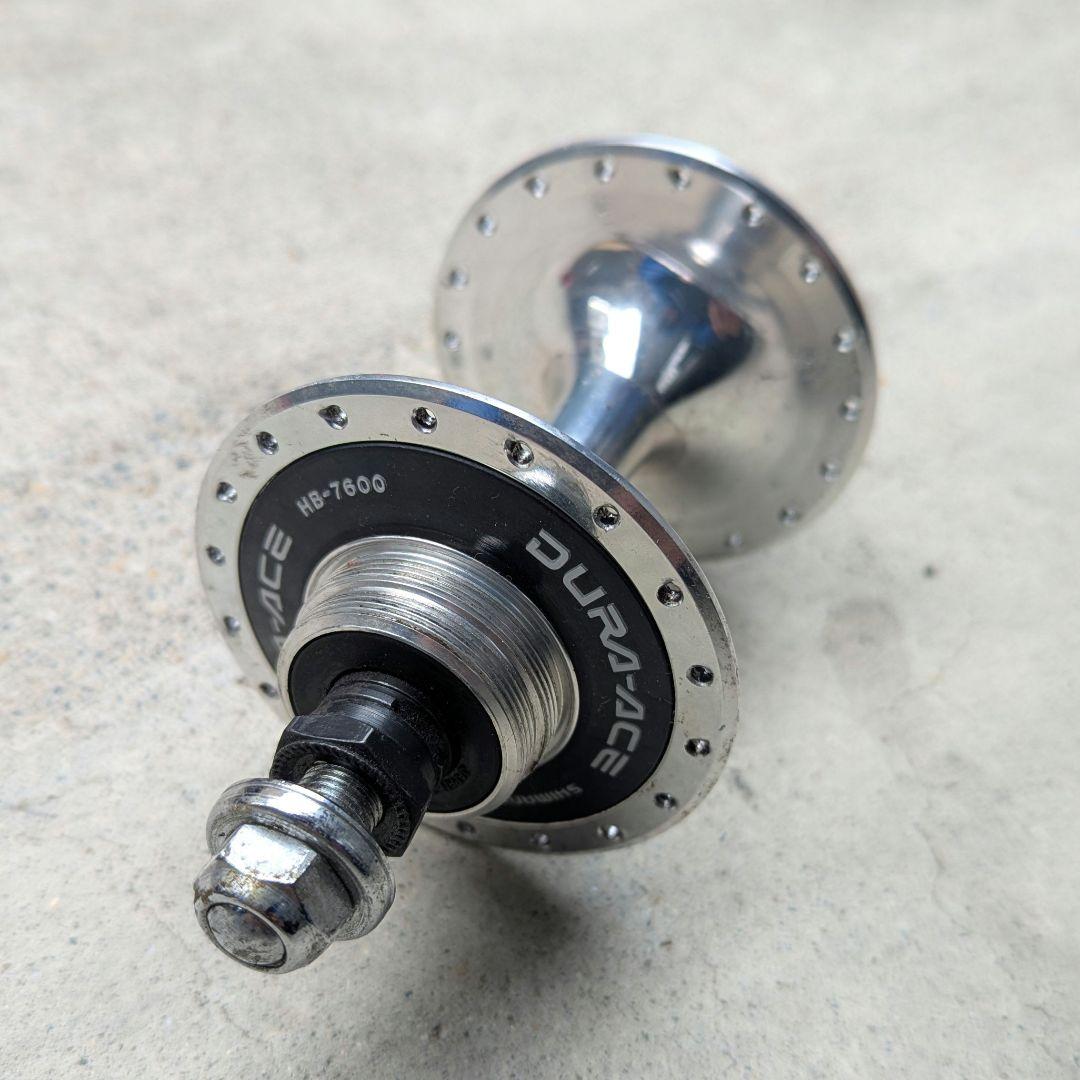 SHIMANO DURA-ACE HB-7600 リアハブ njs 競輪　36H