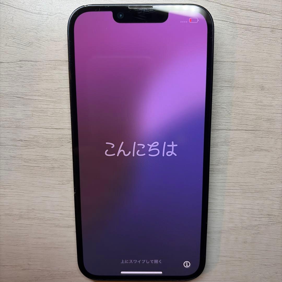 iPhone14 128GB SIMフリー　ミッドナイト　機能不良アリ