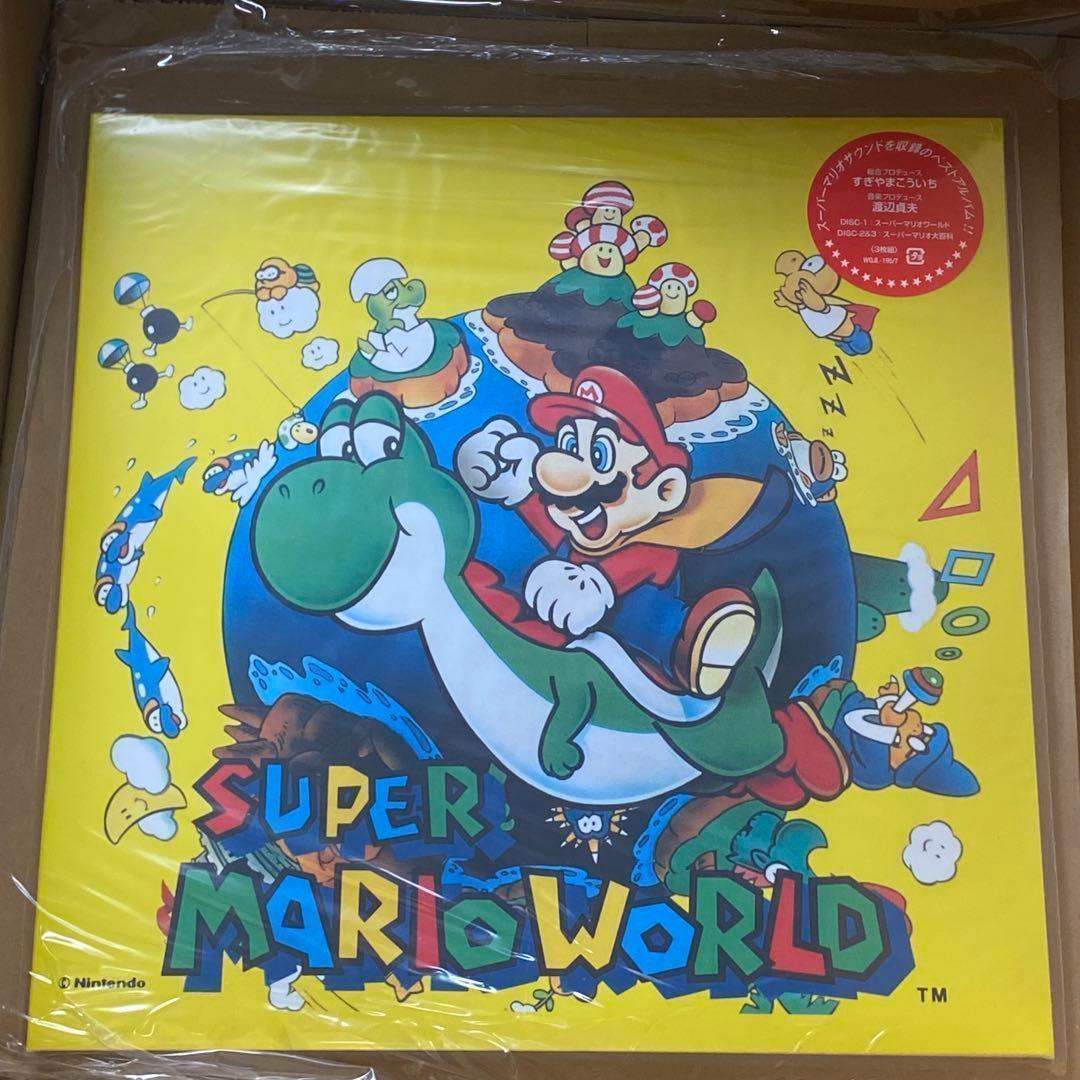 SUPER MARIO WORLD レコード スーパーマリオワールド LP