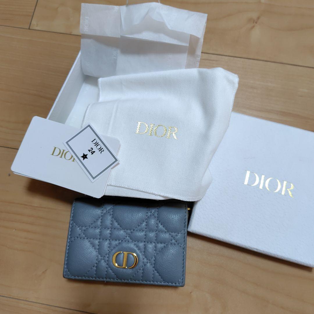 【お値下げ不可❗最終価格】クリスチャンディオール　カロ　グリシーヌウォレット