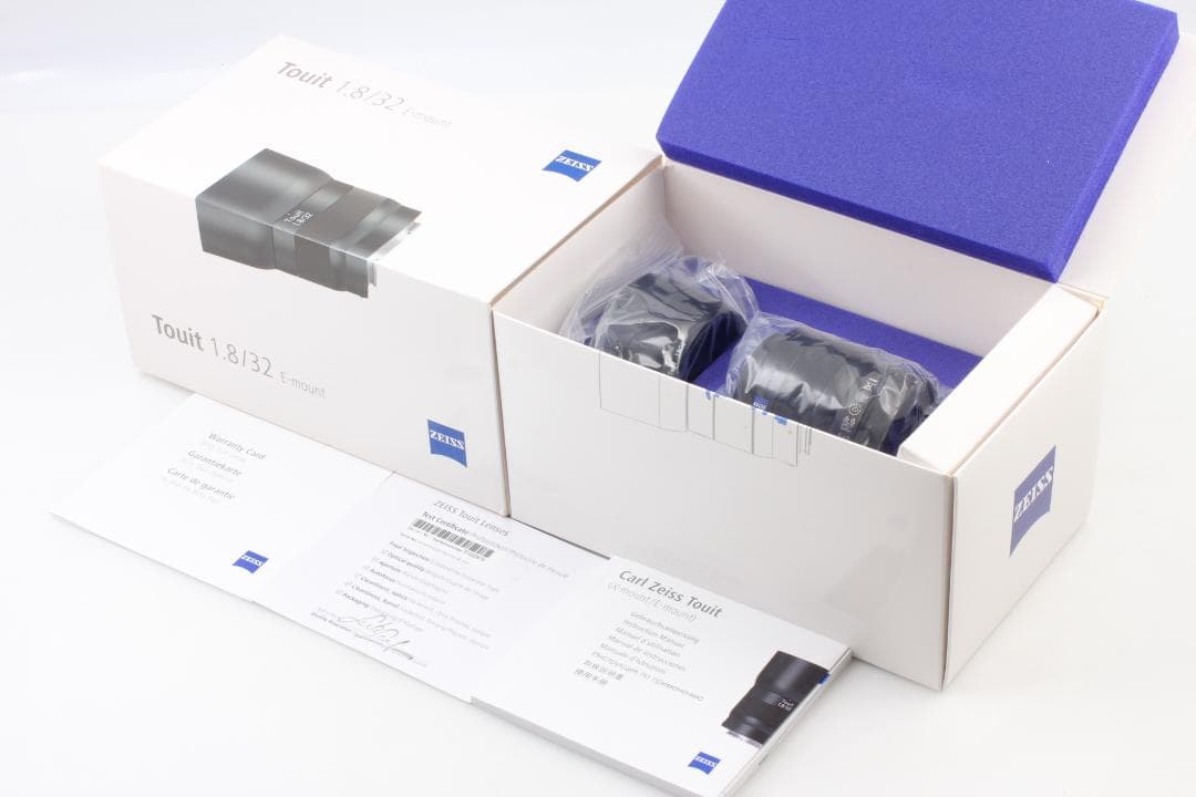[美品]ZEISS Touit 32mm f/1.8 Sony E Mount用