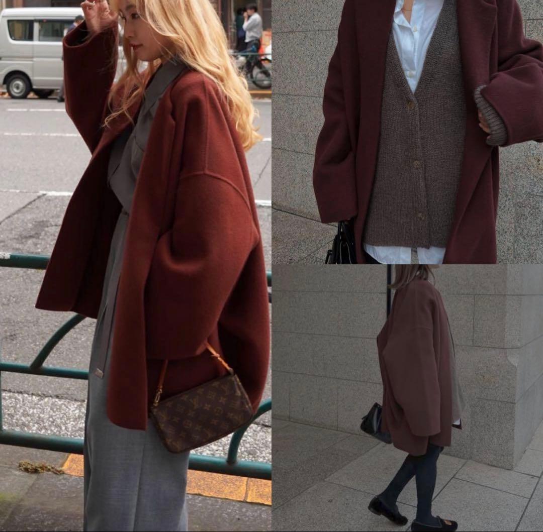 ETRE TOKYO ウールリバーコクーンコート