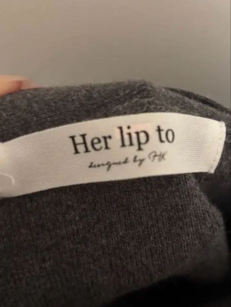 Clemence Knit Dress Set Sサイズ　グレー