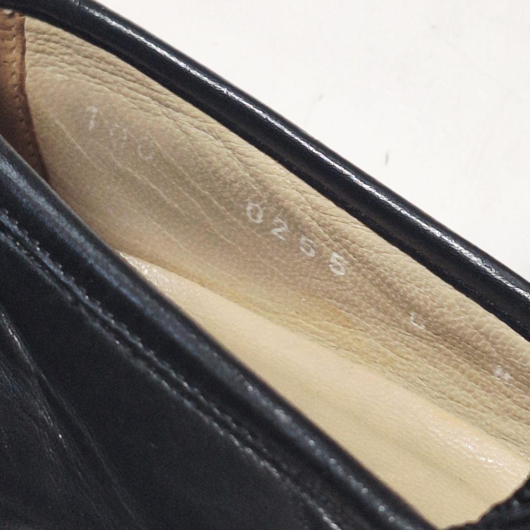 GUCCI グッチ ローファー 23 ホースビット ゴールド レザー ブラック