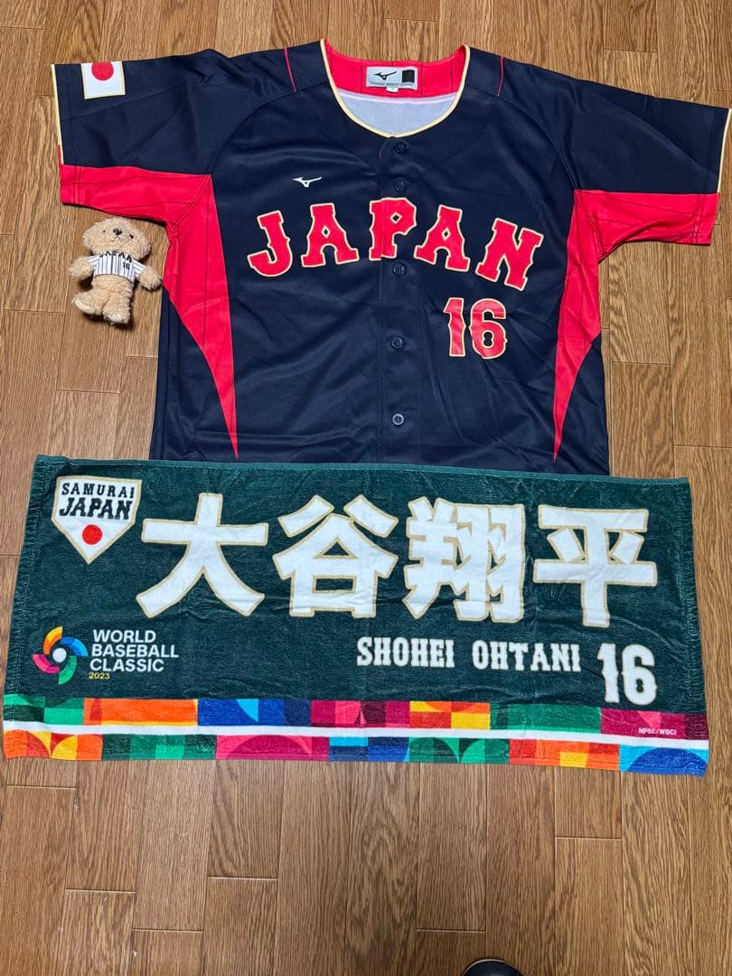 大谷翔平 2023 WBC レプリカユニフォーム 16 サムライジャパン