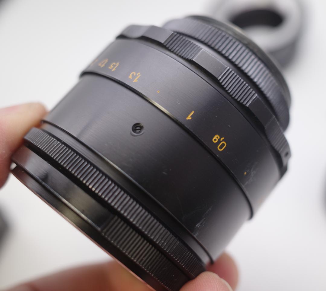 48　ぐるぐるボケレンズ　ヘリオス　44-2　M42アダプター付