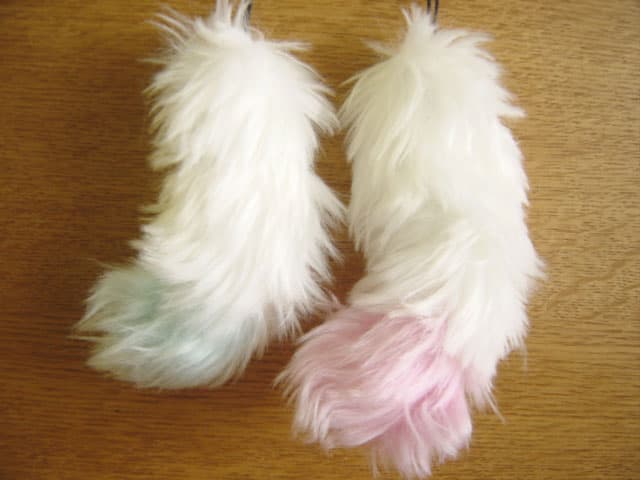 ♯Gri21BF もーっとふさふさ にゃんこ しっぽ ストラップ 全7種