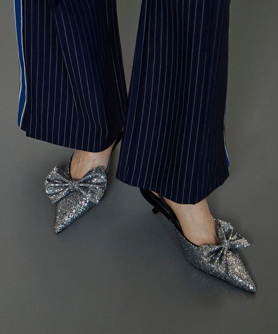 MAISON SPECIAL 2wayRibbonMule/2WAリボンミュール