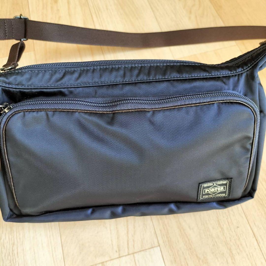 専用【中古・美品】PORTER ポーター　プラン　ショルダーバッグ　（ネイビー）