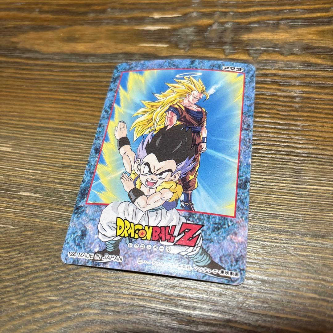 レア美品Vintage1995 ドラゴンボールZ キラカード アマダ WGL-1