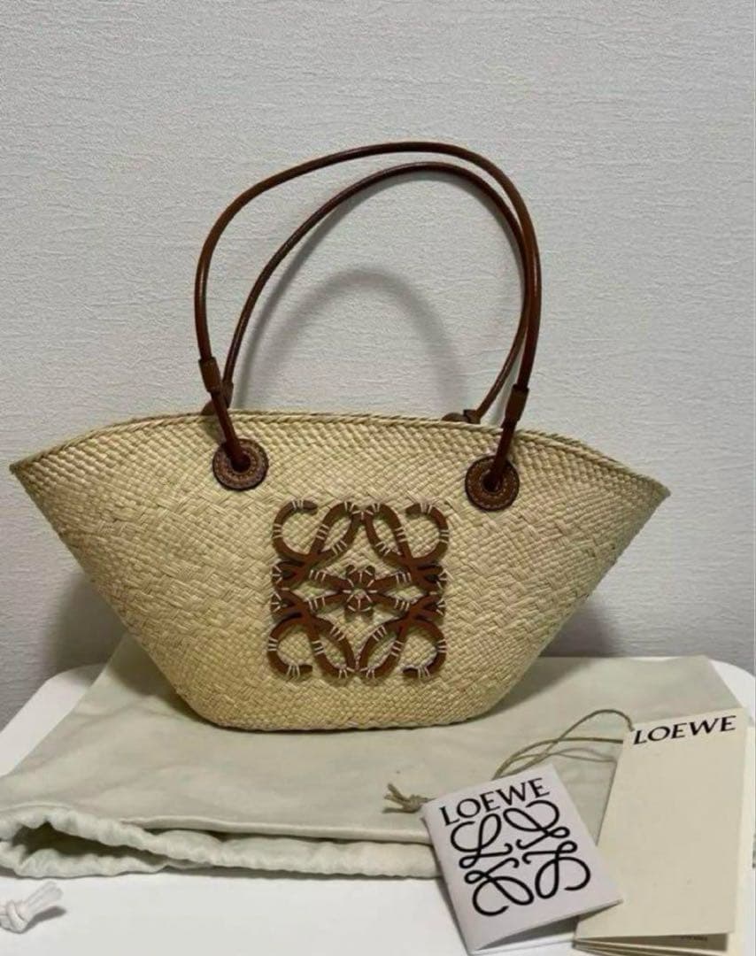 定価124000円美品 アナグラム かごバッグ