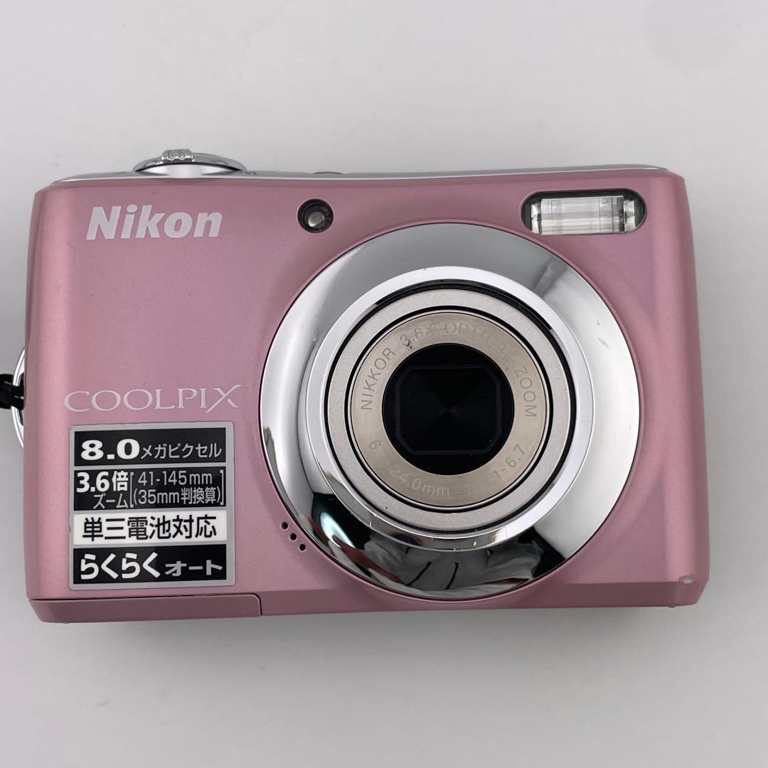 実写美⭕️【動作確認済】Nikon COOLPIX L21 デジカメ　ピンク