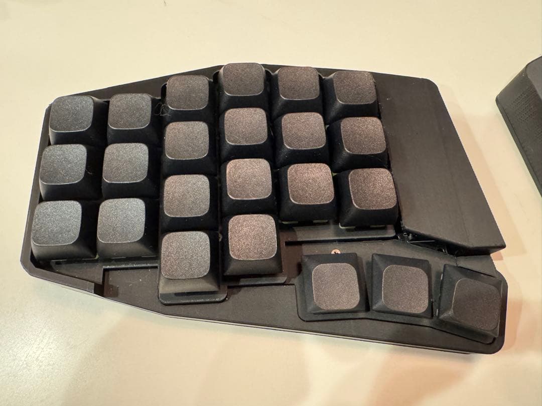 【新品】keyball44 トップケースマウント方式　黒仕様　フルフェイスケース