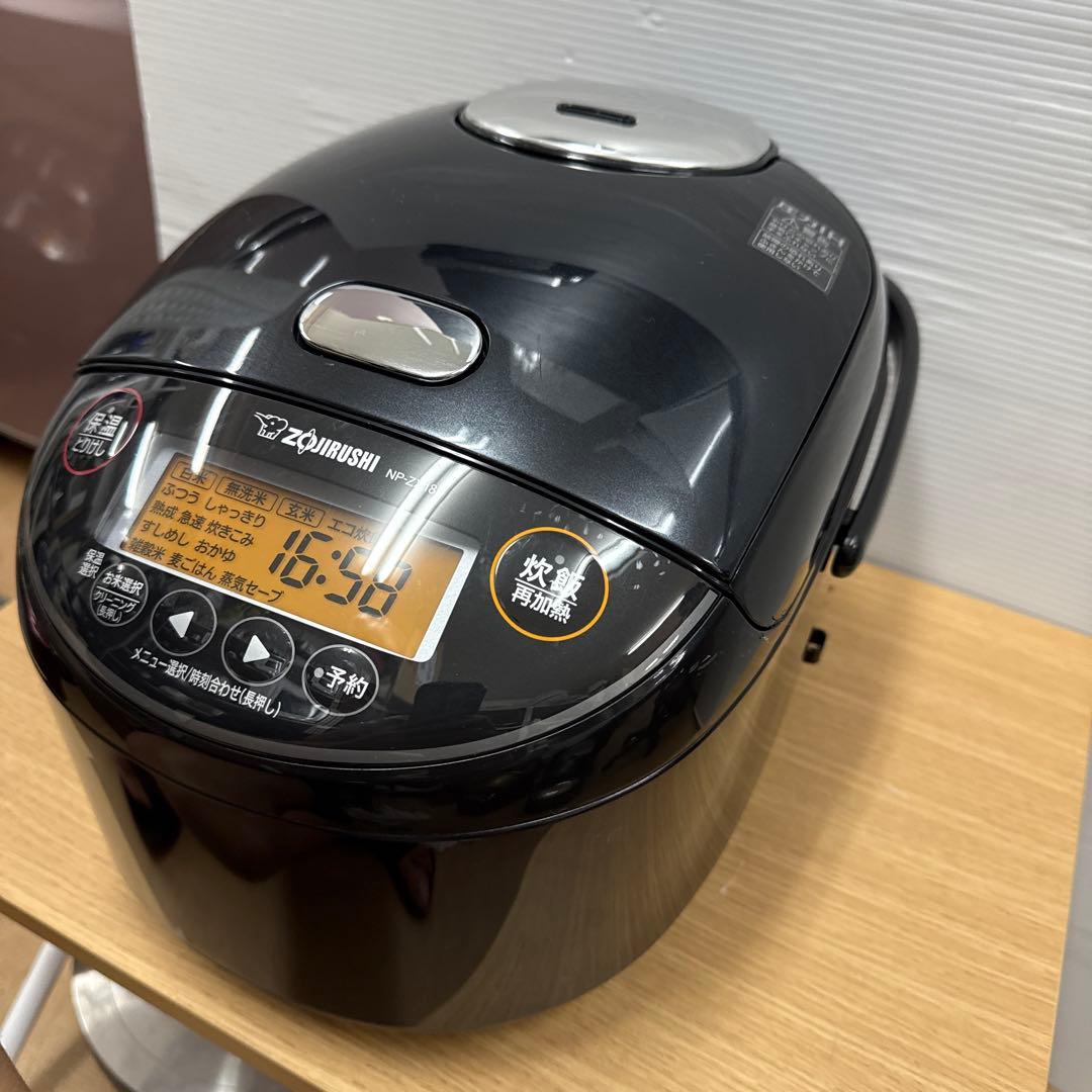 象印　圧力IHジャー炊飯器NP-ZX18 10合(1.8L)2022年製