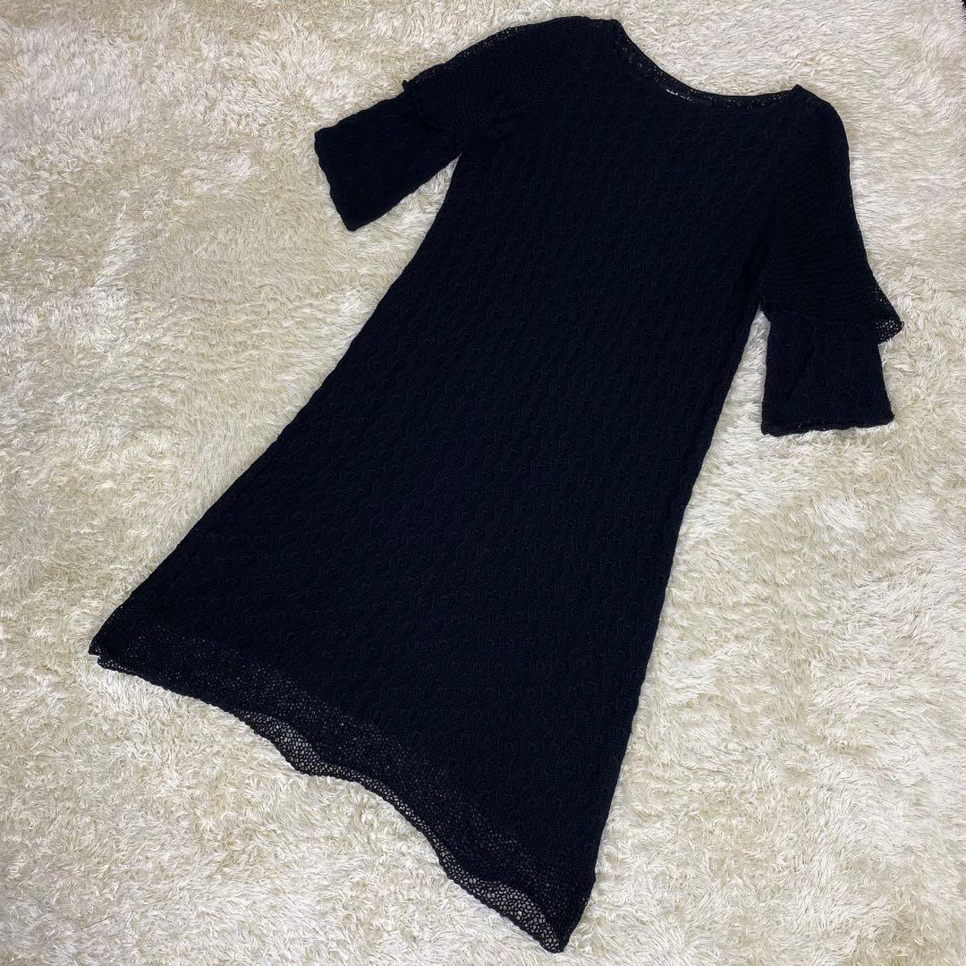 mina perhonen stardust 編み込み ワンピース 38サイズ