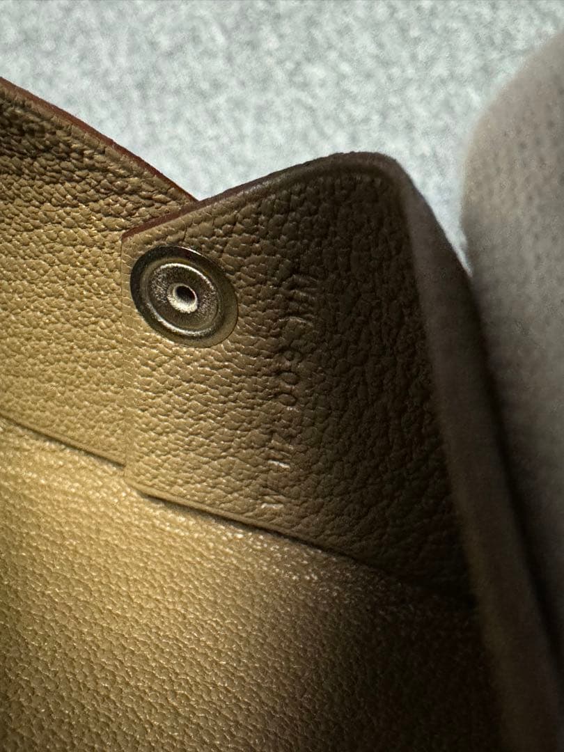 【新品未使用】HERMES エルメス カルヴィ カードケース　エトゥープ