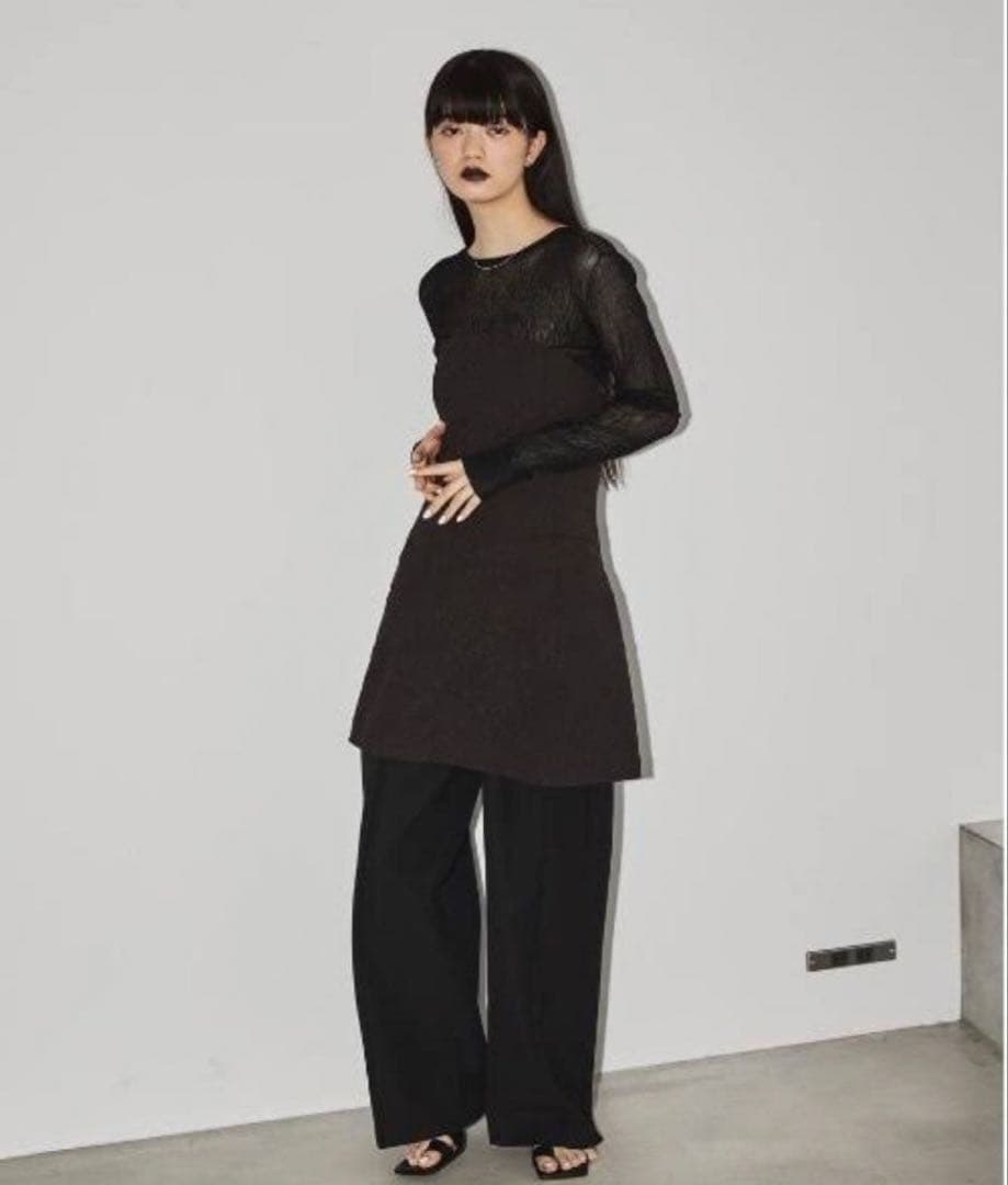 【美品】TODAYFUL ジャガードベアトップ