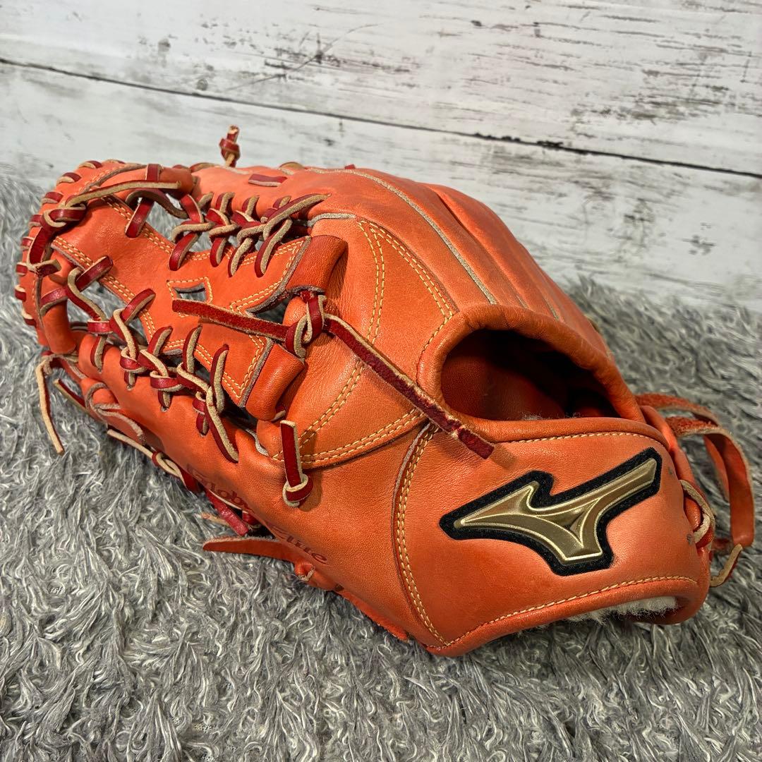 ミズノ グローバルエリート 外野手用 硬式グローブ Hセレクション01 左投げ