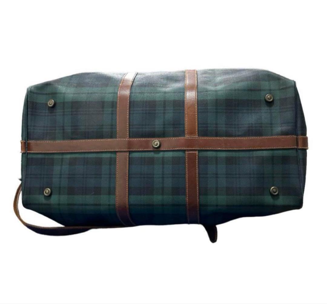 ヴィンテージ ラルフローレン チェック ボストン バッグ 2way ポロ