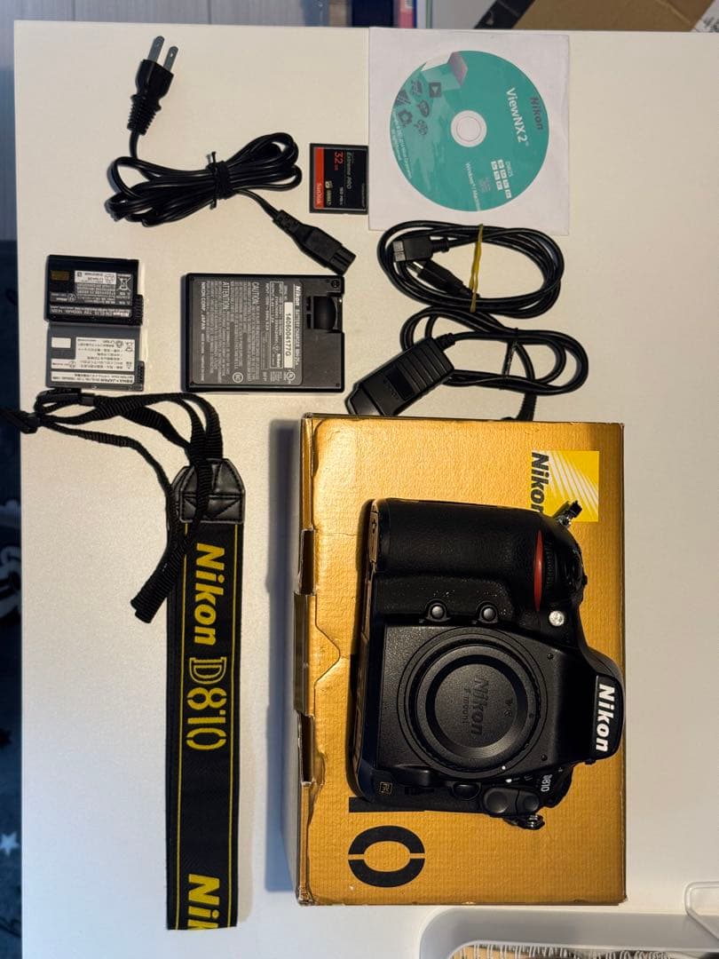 中古のNikon D810 ボディ