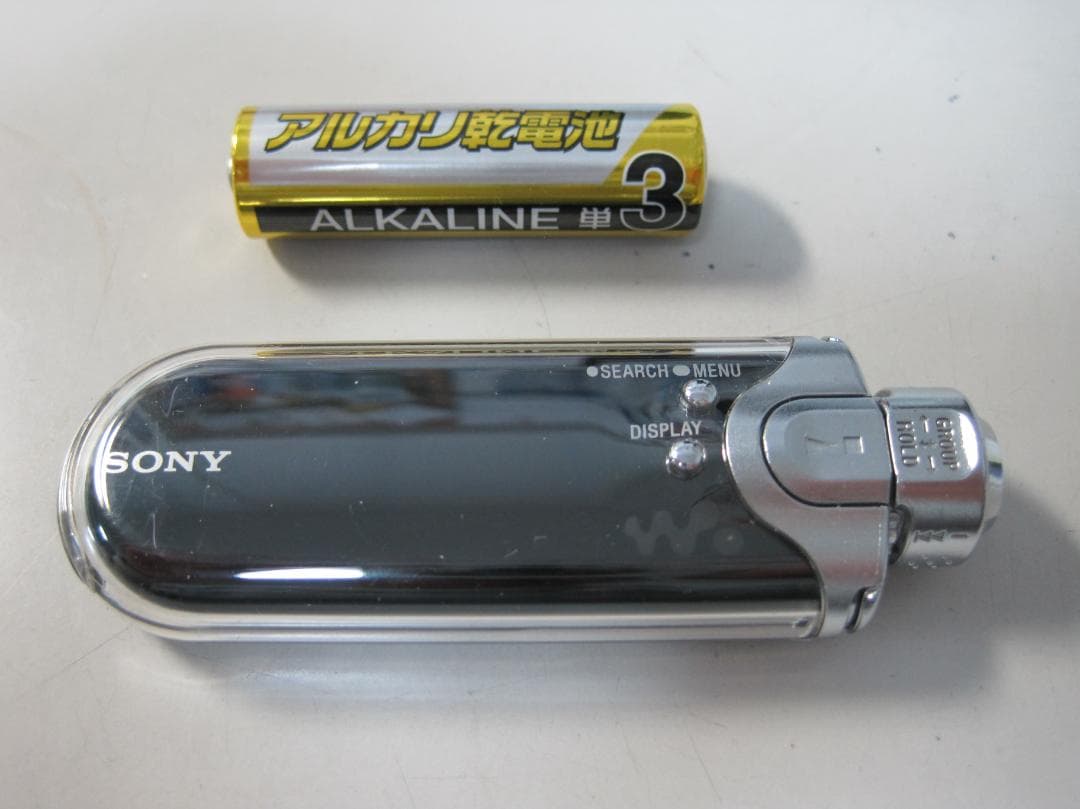 SONY ウォークマン NW-E405 中古品 動作確認済 ミッドナイトブラック