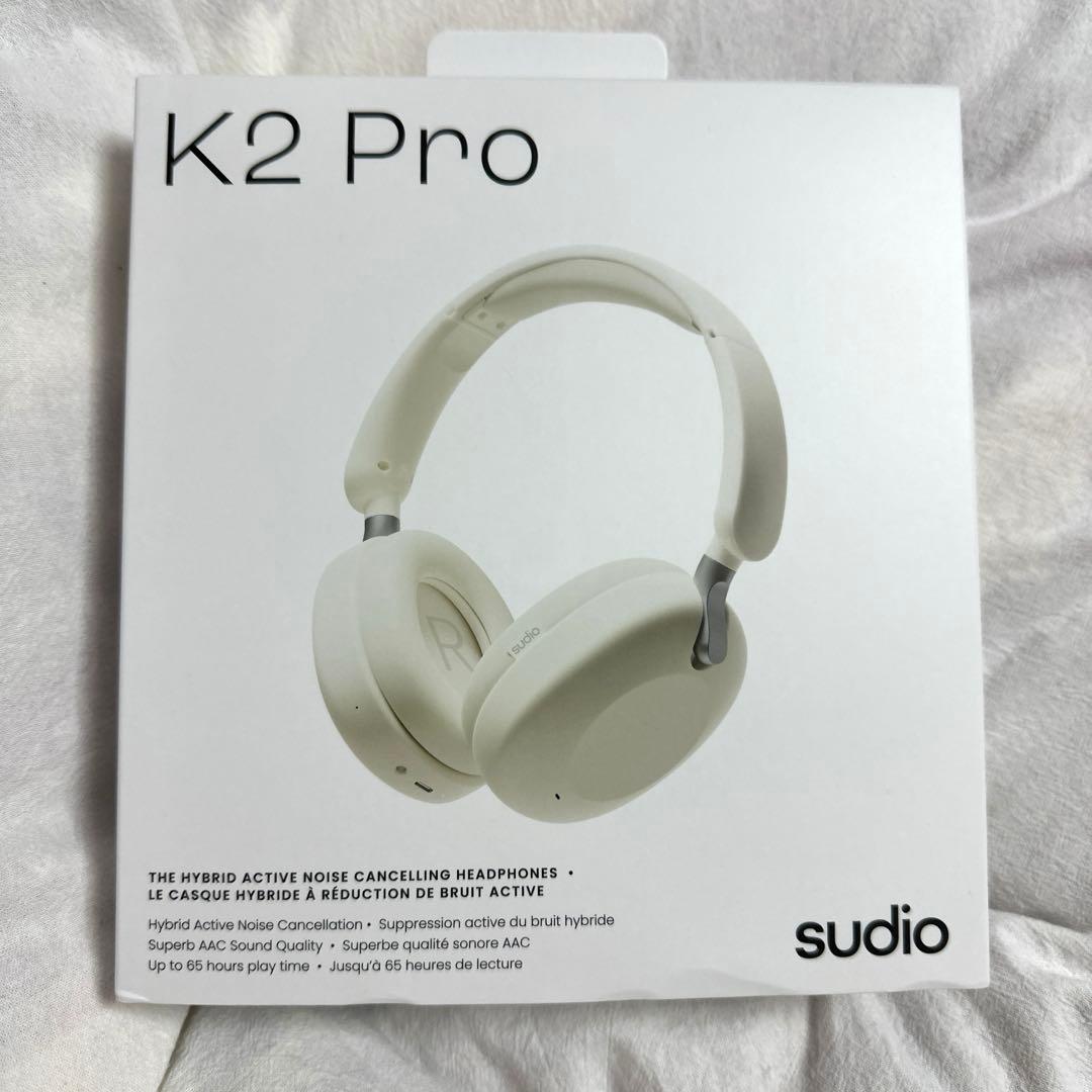 【新品未使用】sudio K2 Pro ワイヤレスヘッドホン　ホワイト