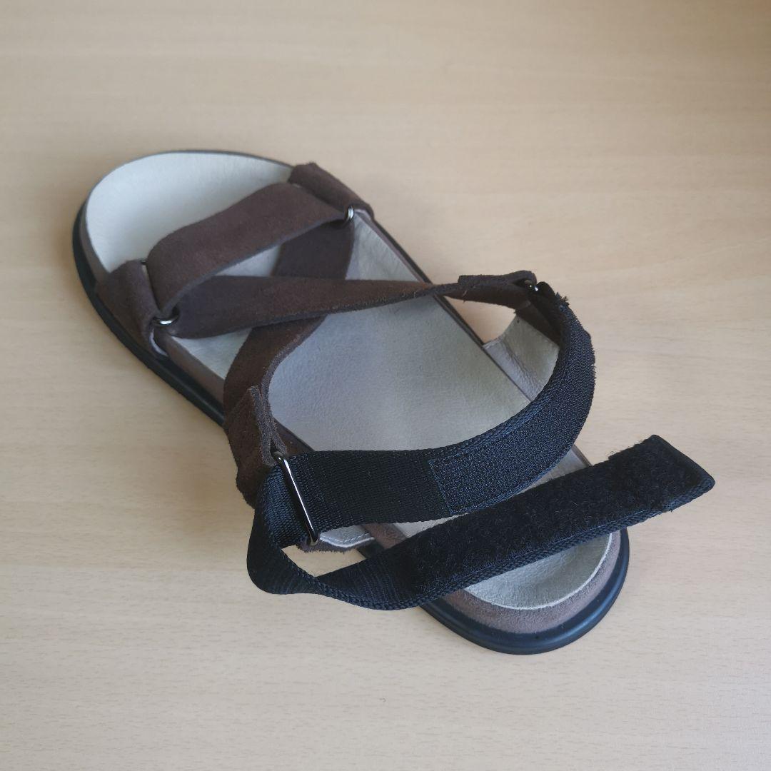 スティルバイハンド スエードストラップ サンダル　ブラウン　GD01222