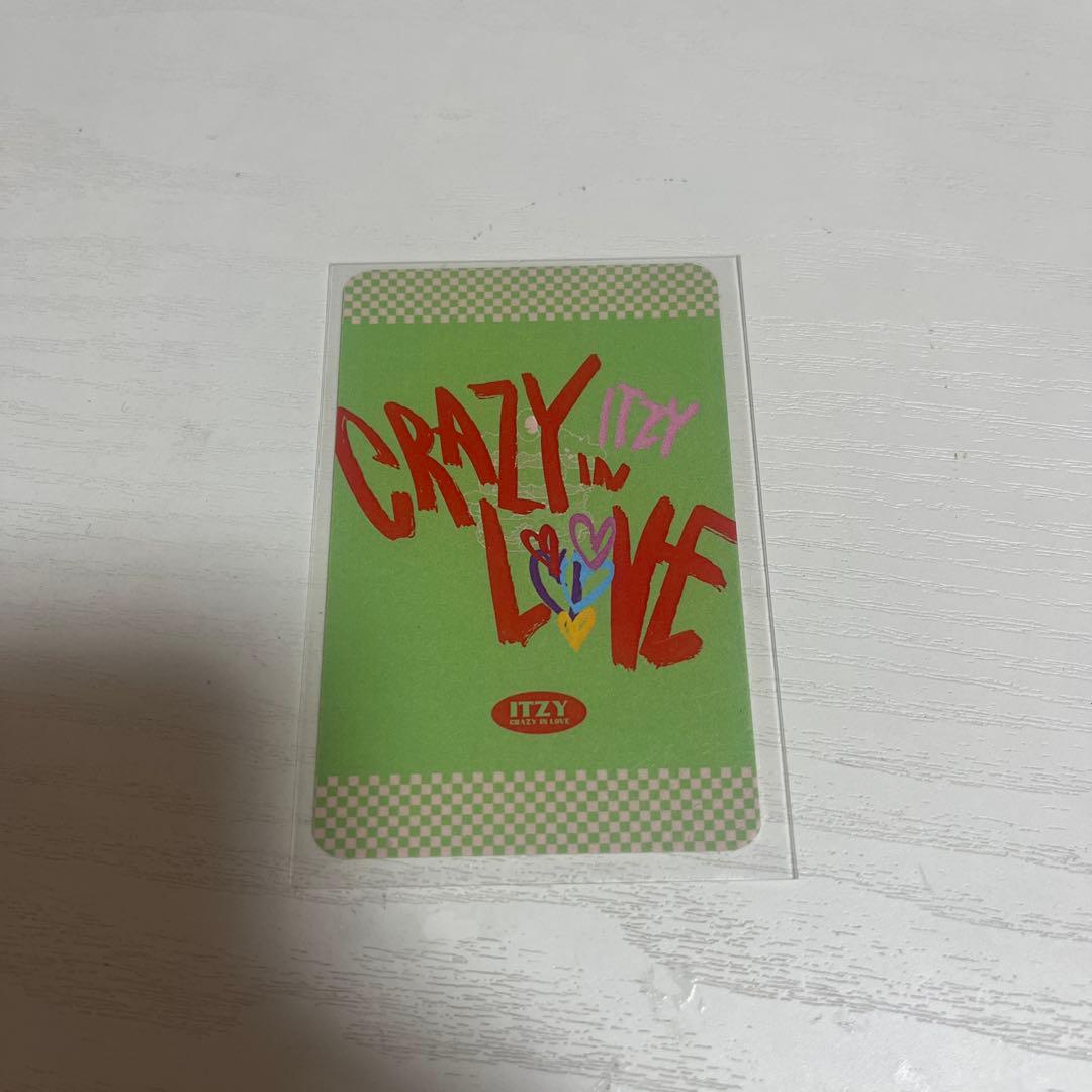 itzy イェジ crazy in love loco トレカ 当選